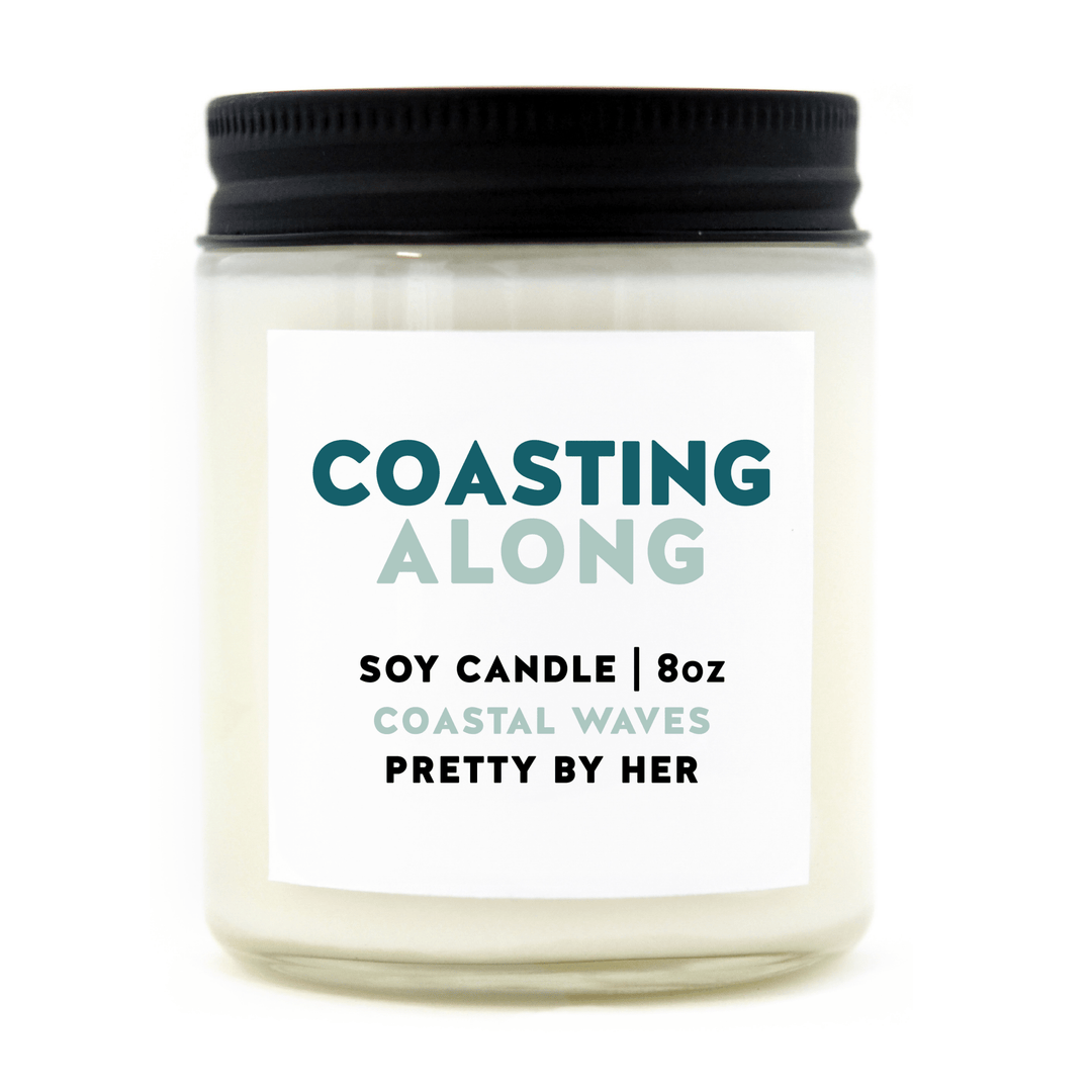 Coasting Along | Soy Wax Candle - Pretty by Her - handmade locally in Cambridge, Ontario