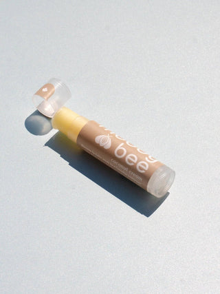 Coconut Cream Beeswax Lip Balm - Pretty by Her- handmade locally in Cambridge, Ontario