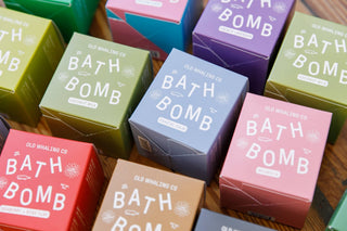 Coconut Milk Bath Bomb - Pretty by Her- handmade locally in Cambridge, Ontario