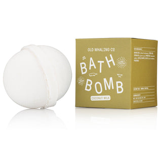 Coconut Milk Bath Bomb - Pretty by Her- handmade locally in Cambridge, Ontario