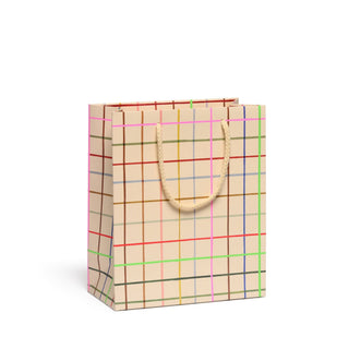 Color Grid gift bags: Medium - Pretty by Her- handmade locally in Cambridge, Ontario