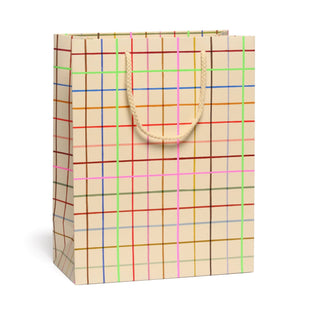 Color Grid gift bags: Medium - Pretty by Her- handmade locally in Cambridge, Ontario