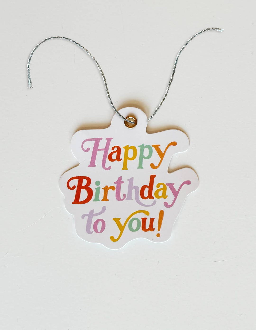 Colorful Birthday Diecut Gift Tags - Pretty by Her - handmade locally in Cambridge, Ontario