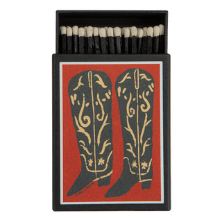 Cowboy Boots | Keepsake Matchbox - Pretty by Her- handmade locally in Cambridge, Ontario