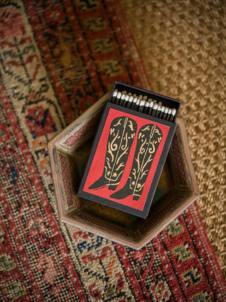 Cowboy Boots | Keepsake Matchbox - Pretty by Her- handmade locally in Cambridge, Ontario