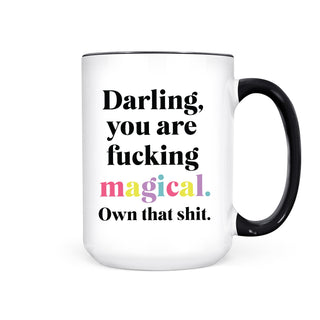 DARLING YOU ARE MAGICAL MUG - Pretty by Her - handmade locally in Cambridge, Ontario