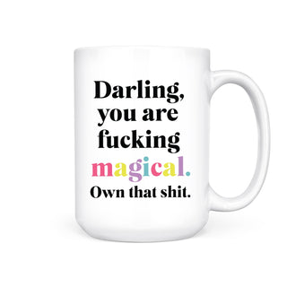DARLING YOU ARE MAGICAL MUG - Pretty by Her - handmade locally in Cambridge, Ontario