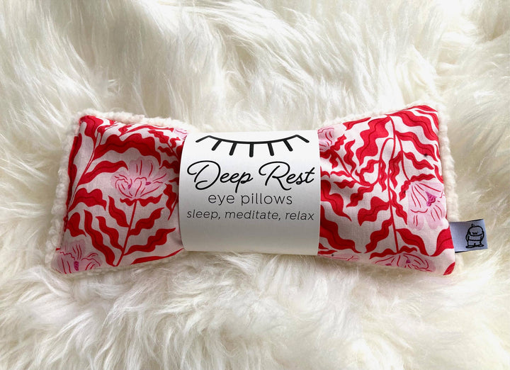 Deep Rest Eye Pillow | Red Vine - Pretty by Her - handmade locally in Cambridge, Ontario