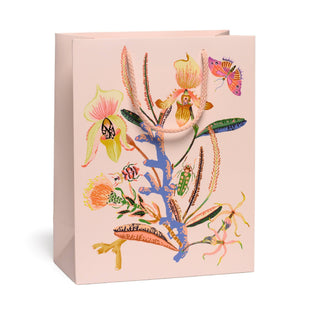 Delicate Orchid large gift bag: Large - Pretty by Her- handmade locally in Cambridge, Ontario