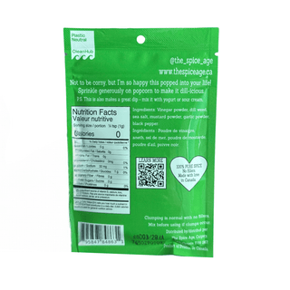 Dill Pickle Popcorn Seasoning (All Natural Ingredients) - Pretty by Her - handmade locally in Cambridge, Ontario