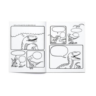 DINOSAURS Coloring + Activity: Mazes, Puzzles, Jokes + MORE - Pretty by Her - handmade locally in Cambridge, Ontario