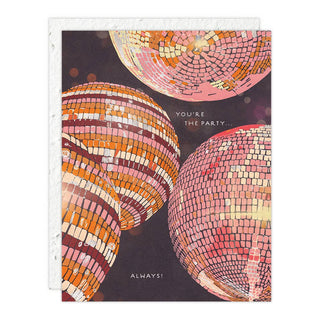 Disco - Birthday Card - Pretty by Her- handmade locally in Cambridge, Ontario
