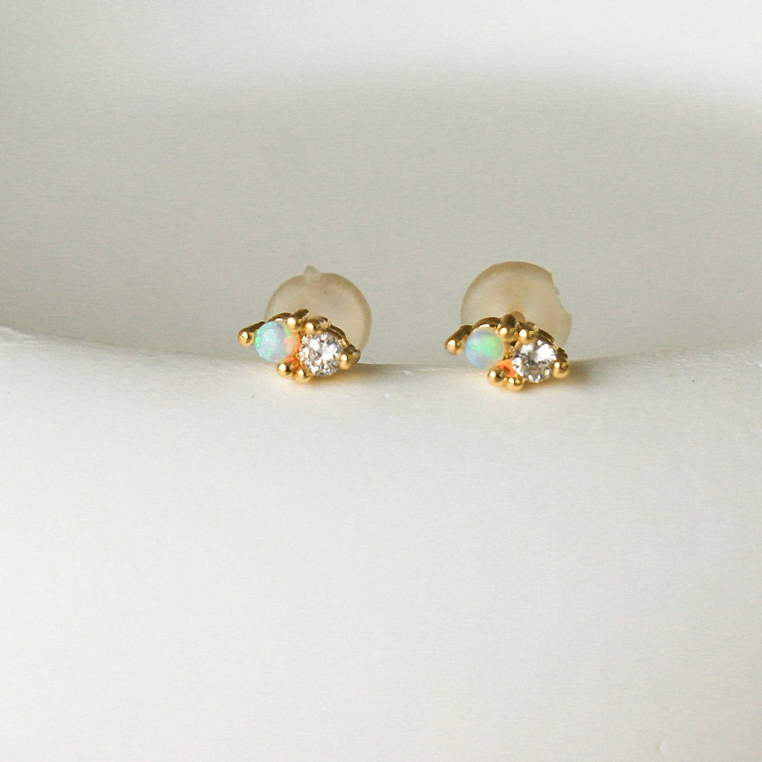 Elaro Studs Earrings - Pretty by Her - handmade locally in Cambridge, Ontario