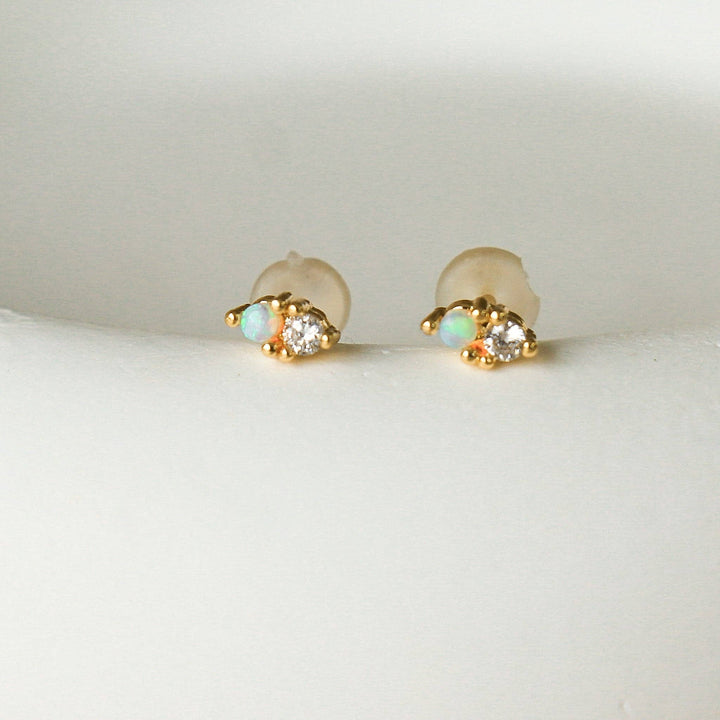 Elaro Studs Earrings - Pretty by Her - handmade locally in Cambridge, Ontario
