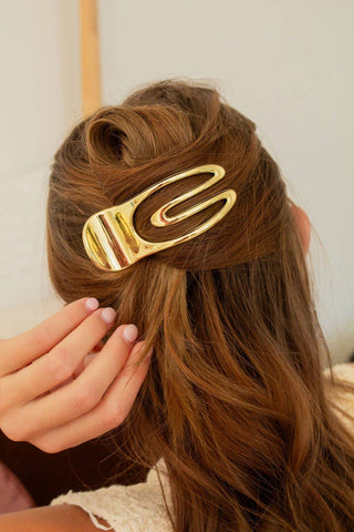 Ember Flat Claw Clip: Tortoise - Pretty by Her- handmade locally in Cambridge, Ontario