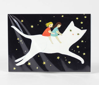 Emily Winfield Martin Girls & Cats Postcard Set - Pretty by Her- handmade locally in Cambridge, Ontario