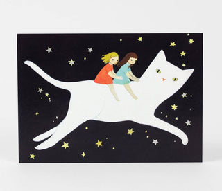 Emily Winfield Martin Girls & Cats Postcard Set - Pretty by Her- handmade locally in Cambridge, Ontario