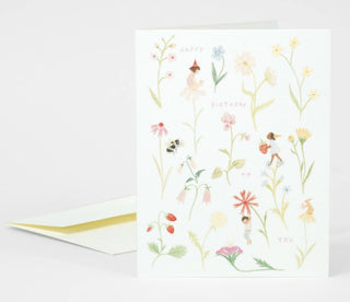 Emily Winfield Martin Happy Birthday To You Greeting Card - Pretty by Her- handmade locally in Cambridge, Ontario