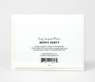 Emily Winfield Martin Misfits Party Greeting Card - Pretty by Her- handmade locally in Cambridge, Ontario