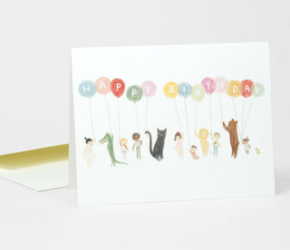 Emily Winfield Martin Misfits Party Greeting Card - Pretty by Her- handmade locally in Cambridge, Ontario