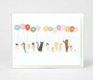 Emily Winfield Martin Misfits Party Greeting Card - Pretty by Her- handmade locally in Cambridge, Ontario