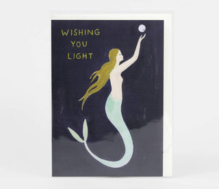 Emily Winfield Martin Wishing You Light Greeting Card - Pretty by Her- handmade locally in Cambridge, Ontario