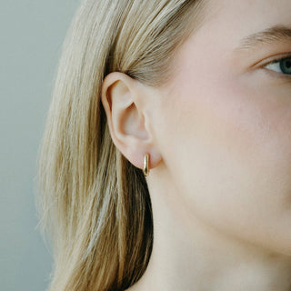Essential Hoops: Mini (12mm) - Pretty by Her- handmade locally in Cambridge, Ontario