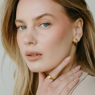 Essential Hoops: Mini (12mm) - Pretty by Her- handmade locally in Cambridge, Ontario