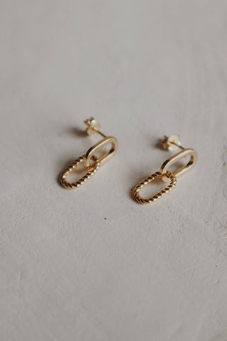 Eve Dangle Stud Earrings - Pretty by Her - handmade locally in Cambridge, Ontario