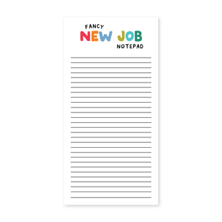 Fancy New Job Notepad - Pretty by Her - handmade locally in Cambridge, Ontario