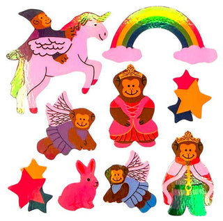 Pearl  Monkeytales Stickers  Vintage Inspired