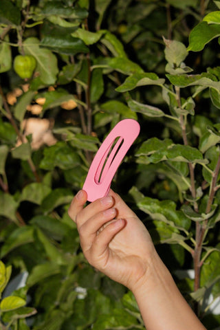 Flat Matte Claw Clip: Cashmere - Pretty by Her- handmade locally in Cambridge, Ontario