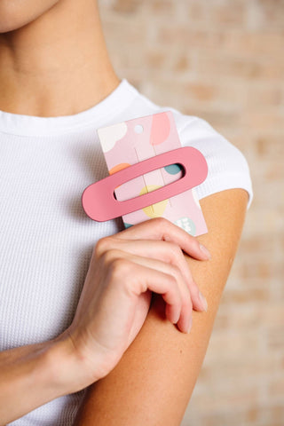 Flat Matte Claw Clip: Cashmere - Pretty by Her- handmade locally in Cambridge, Ontario