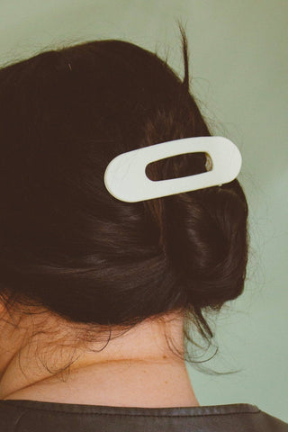 Flat Matte Claw Clip: OLIVE - Pretty by Her- handmade locally in Cambridge, Ontario