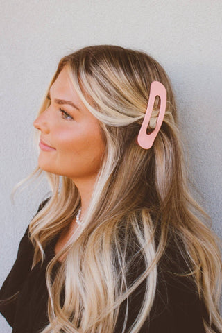 Flat Matte Claw Clip: OLIVE - Pretty by Her- handmade locally in Cambridge, Ontario