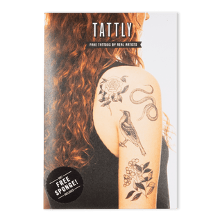 Flora and Fauna Tattoo Set - Pretty by Her - handmade locally in Cambridge, Ontario