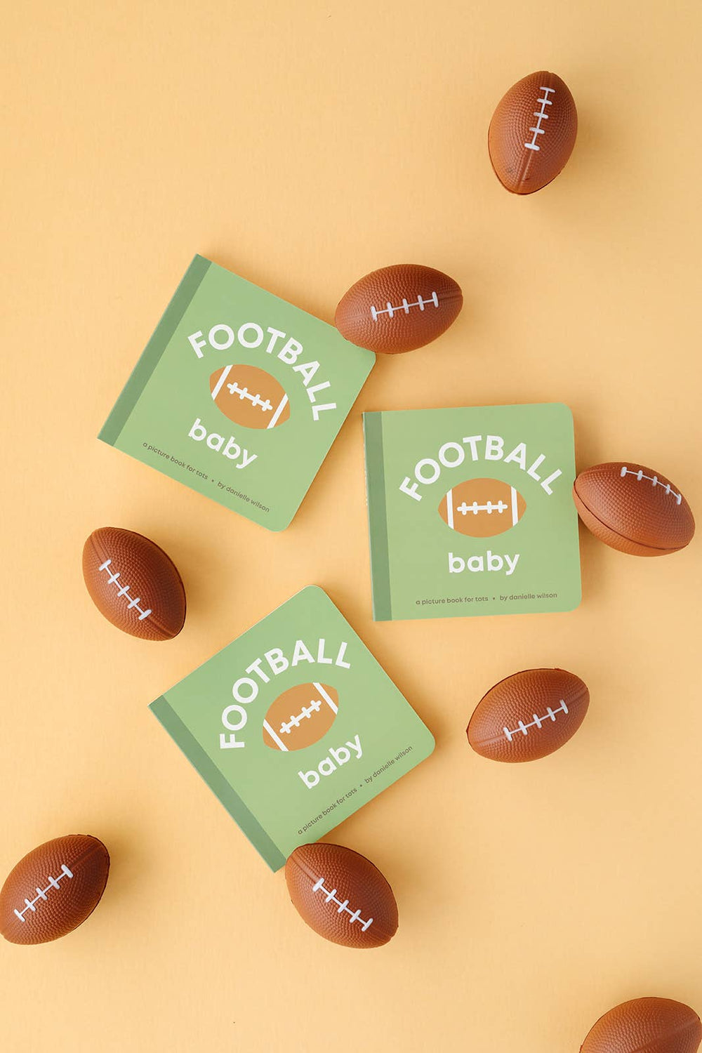 Football Baby - Board Book - Pretty by Her - handmade locally in Cambridge, Ontario