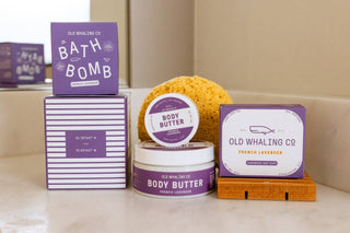 French Lavender Bath Bomb - Pretty by Her- handmade locally in Cambridge, Ontario