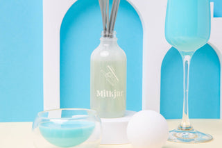 Fresh Laundry - Rain, Cotton & Vanilla 4oz Reed Diffuser - Pretty by Her- handmade locally in Cambridge, Ontario