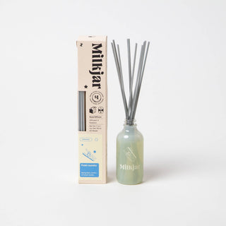 Fresh Laundry - Rain, Cotton & Vanilla 4oz Reed Diffuser - Pretty by Her- handmade locally in Cambridge, Ontario