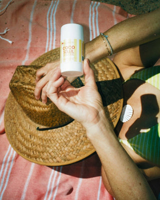 Full Size Limited Edition Coco Soleil Deodorant - Pretty by Her- handmade locally in Cambridge, Ontario