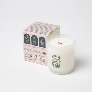 Golden Hour - Cashmere, Cedarwood Coconut Soy 8oz Candle - Pretty by Her- handmade locally in Cambridge, Ontario