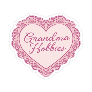 Grandma Hobbies Sticker