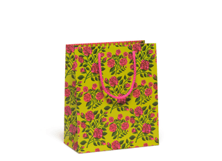 Grateful Roses gift bag - Pretty by Her- handmade locally in Cambridge, Ontario