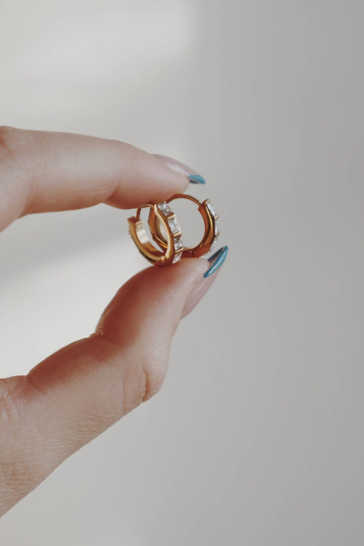 Heidi Huggie Hoops - Pretty by Her - handmade locally in Cambridge, Ontario