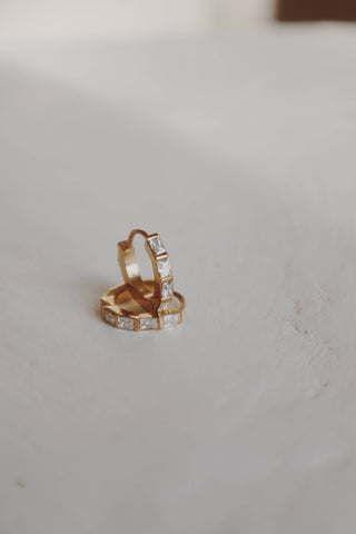 Heidi Huggie Hoops - Pretty by Her - handmade locally in Cambridge, Ontario