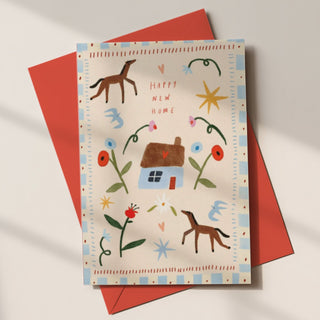 HOME SWEET HOME CARD - Pretty by Her- handmade locally in Cambridge, Ontario
