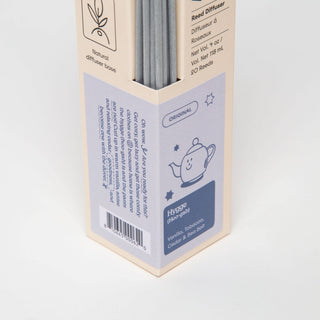 Hygge - Vanilla, Tobacco & Sea Salt 4 oz Reed Diffuser - Pretty by Her- handmade locally in Cambridge, Ontario