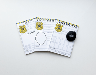 Kids Law Enforcement Playtime Pad™ Pack - Pretty by Her - handmade locally in Cambridge, Ontario
