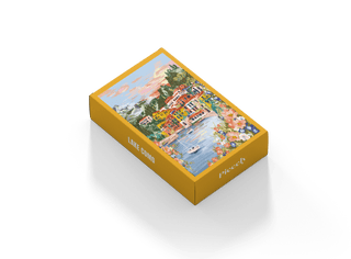 Lake Como mini puzzle, 99 pieces - Pretty by Her - handmade locally in Cambridge, Ontario